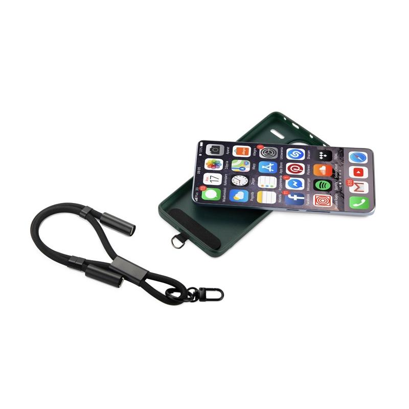 Șnur pentru telefon cu încărcare 60W Chard Mini Negru