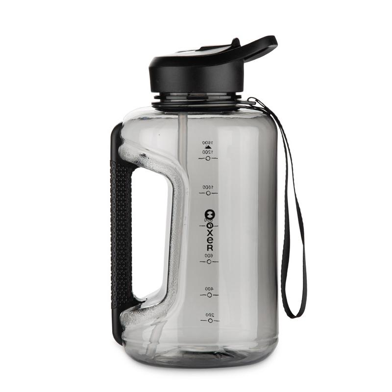 Sticlă de apă cu mâner Hardi 1600 ml Negru