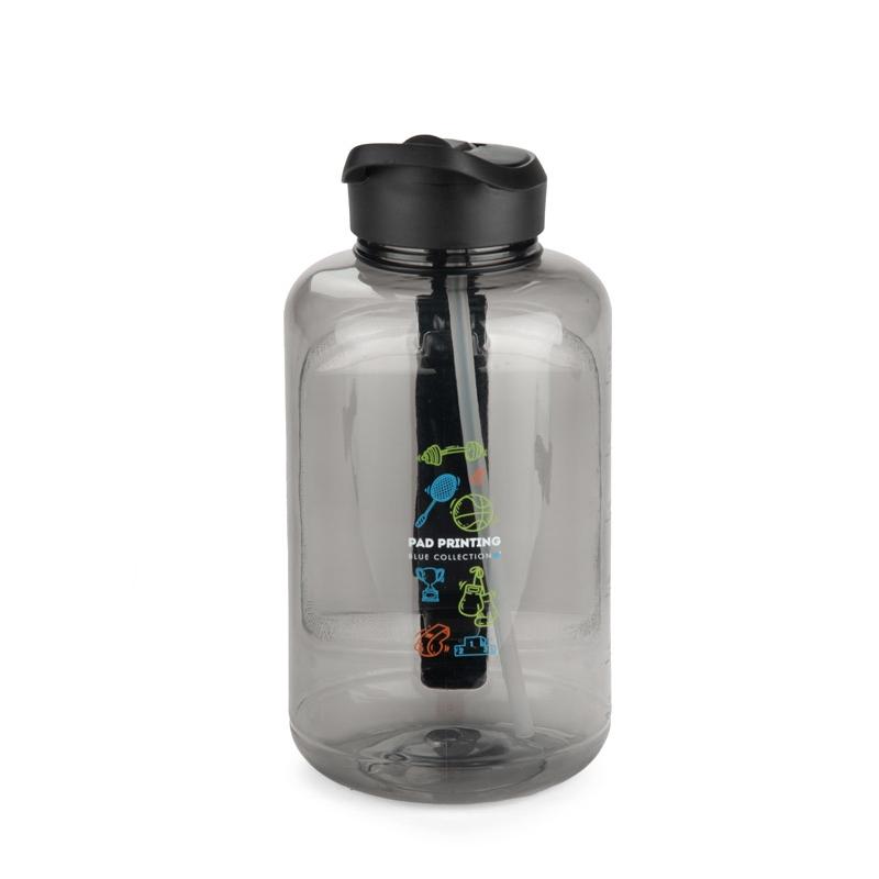 Sticlă de apă cu mâner Hardi 1600 ml Negru