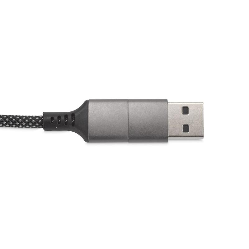 Cablu de încărcare magnetic Aleksa Argintiu