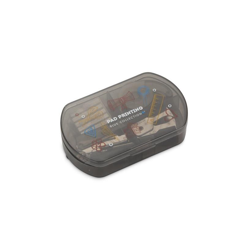 Set de ustensile de birou Docsy Negru