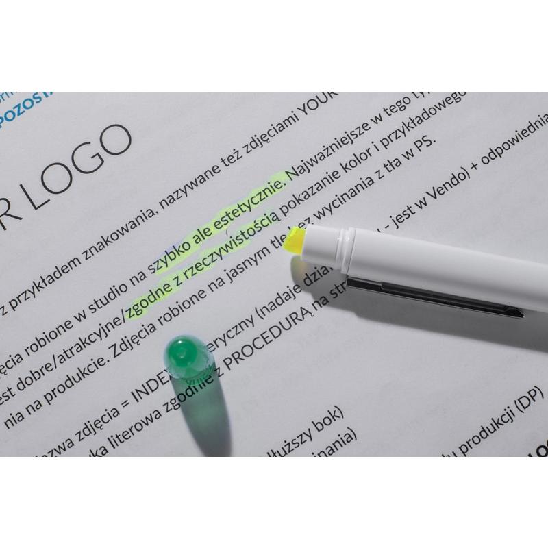 Pix cu evidențiator Fluo Galben