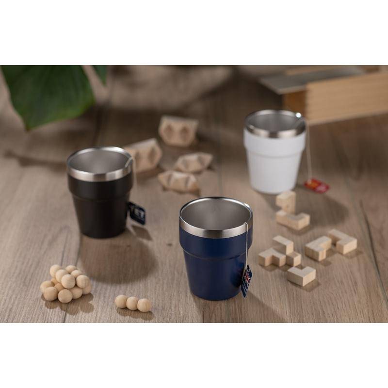 Cană din oțel inoxidabil reciclat Makel 300 ml Bleumarin