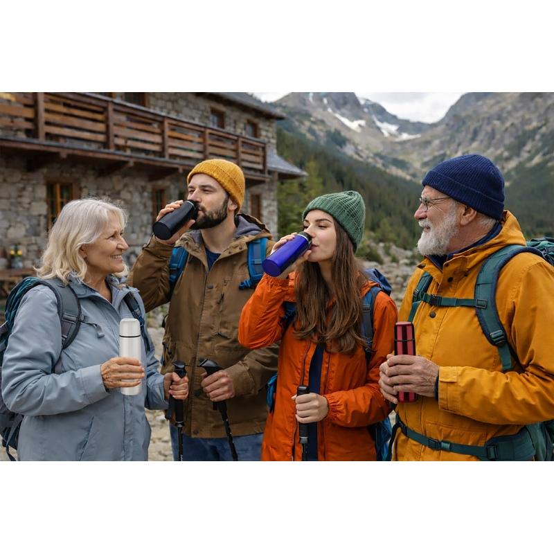 Termos Varmo 500 ml Roșu