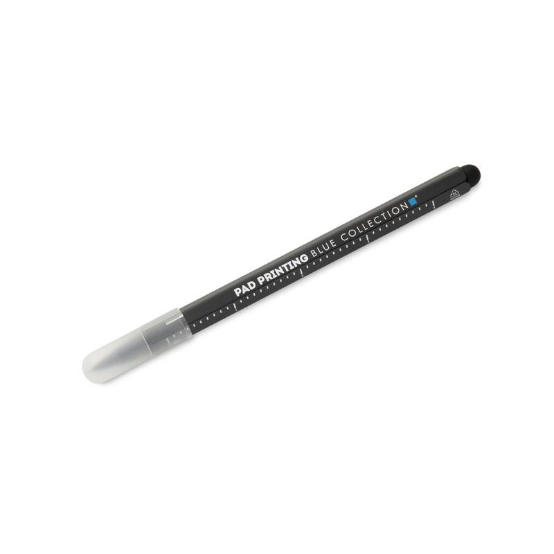 Creion tip stilou cu riglă Drawi Negru