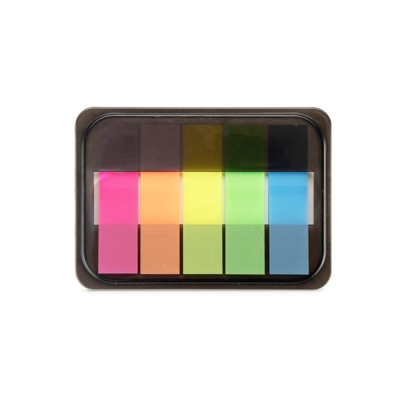 Set notițe autoadezive Plix Negru