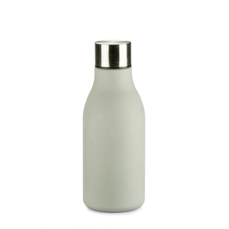 Sticlă termoizolantă pentru copii cu model dinozaur Animi, 400 ml Gri