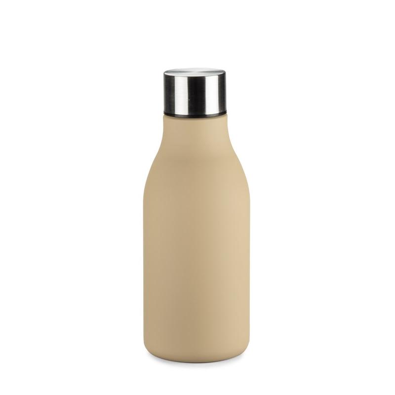 Sticlă termoizolantă pentru copii cu model dinozaur Animi, 400 ml Bej