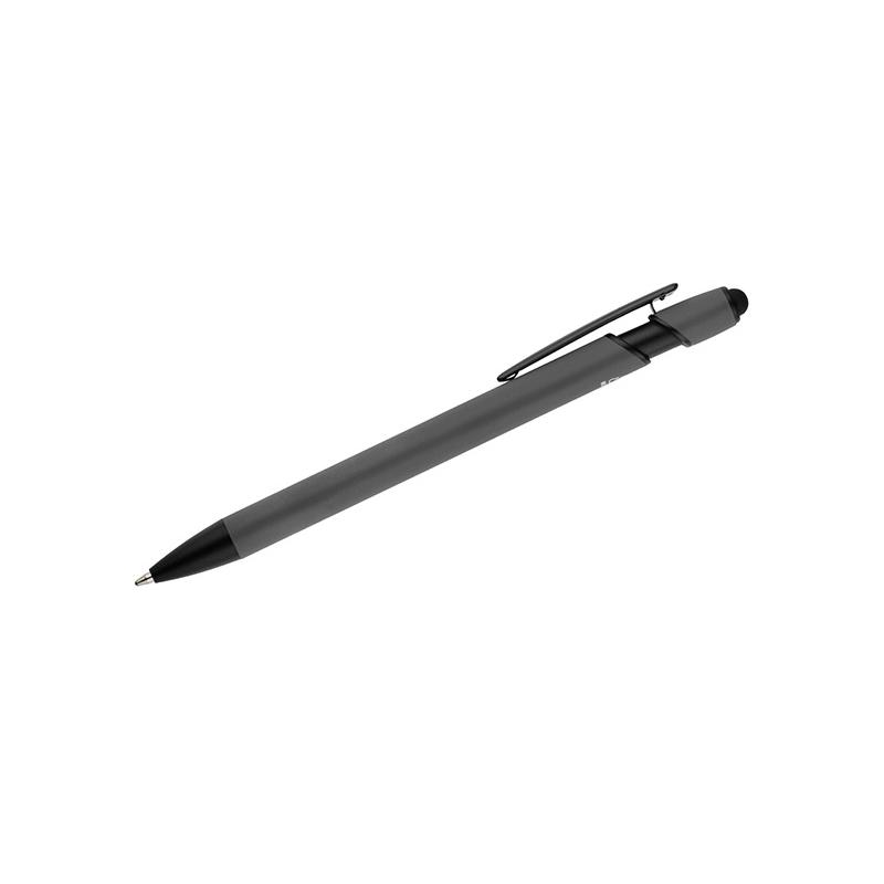 Pix cu stylus pentru ecrane tactile Poki Gri