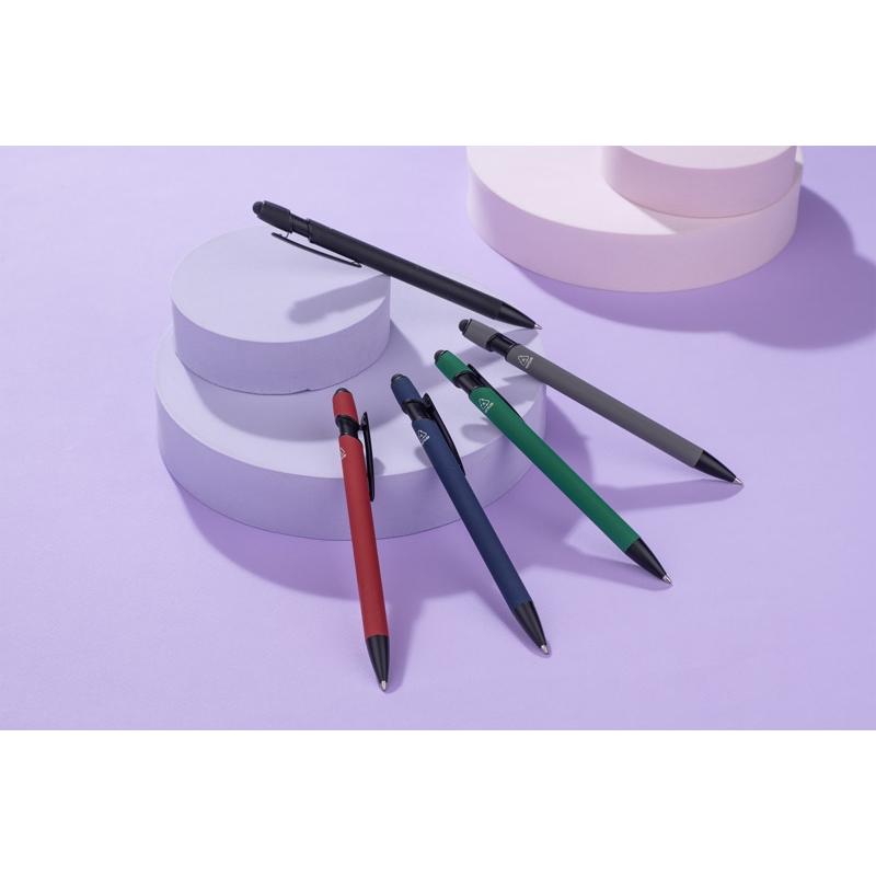 Pix cu stylus pentru ecrane tactile Poki Negru
