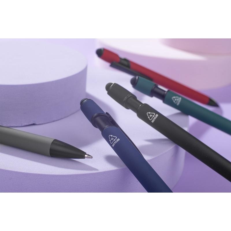 Pix cu stylus pentru ecrane tactile Poki Bleumarin