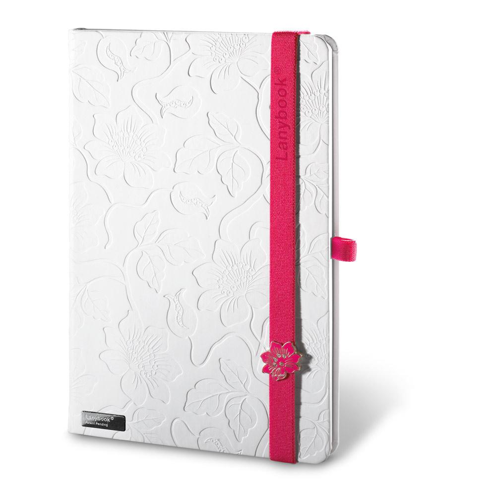 Lanybook Innocent Passion White. Notepad Roz