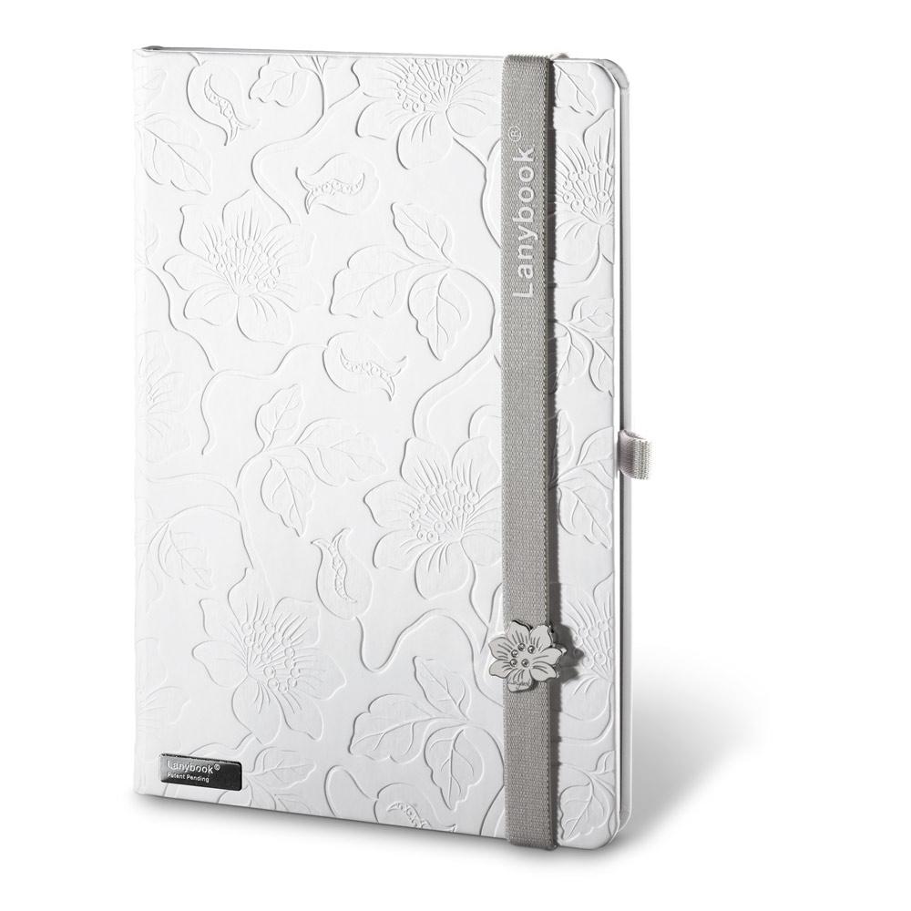 Lanybook Innocent Passion White. Notepad Gri