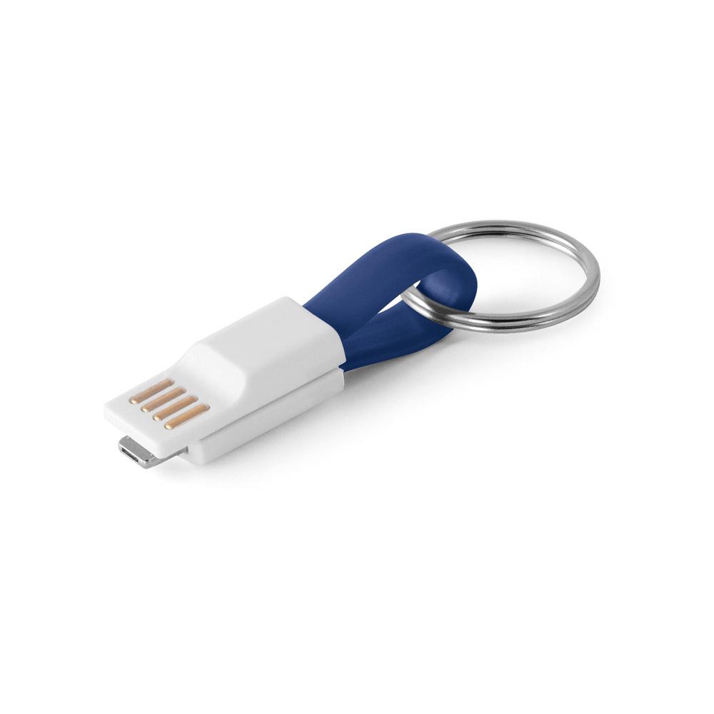 RIEMANN. Cablu USB 2 în 1 Albastru Royal