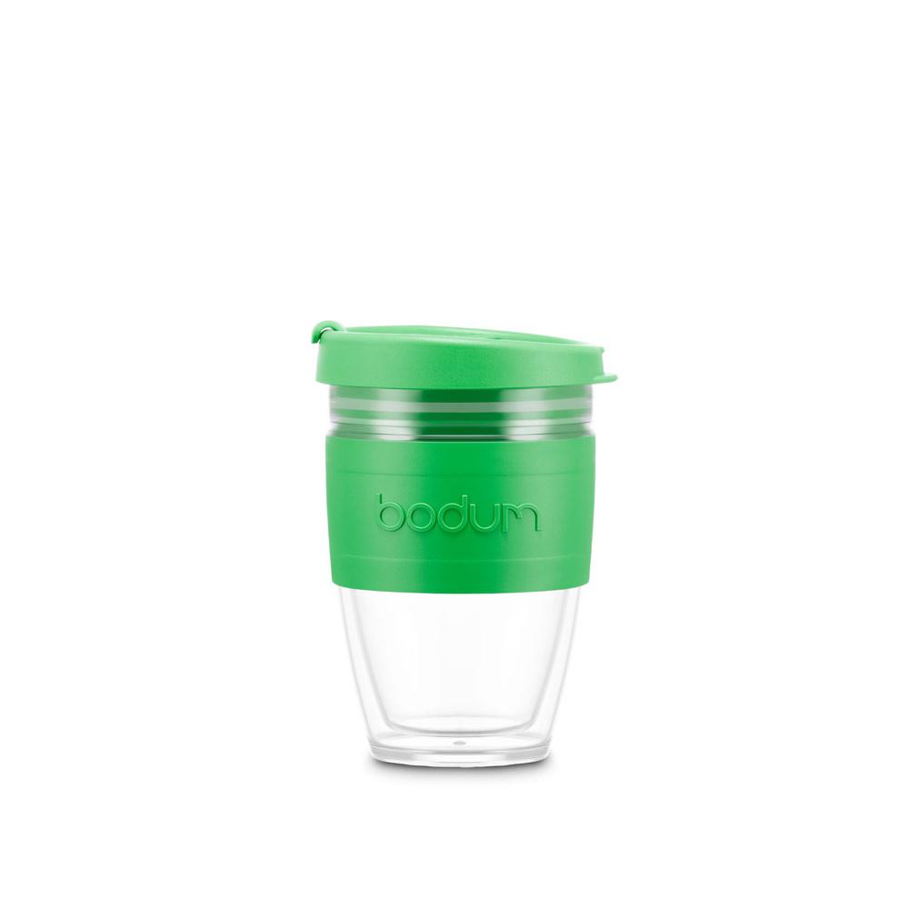 JOYCUP DOUBLE 250. Cană de călătorie 250ml Verde