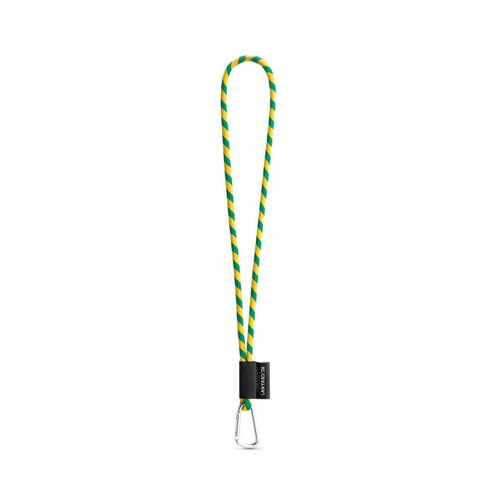 Lanyard Tube Long Set II. Modele standard 371 - Galben/Verde