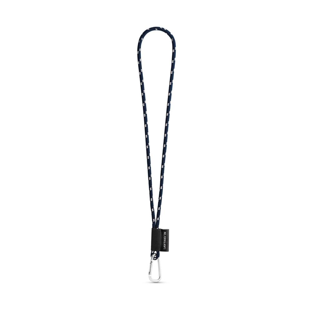 Lanyard Tube Long Set II. Modele standard Alb Albastru marin