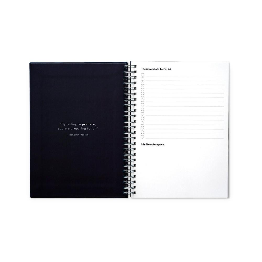 STARTER KIT INFINITE PLANNER A5. Setul include un 