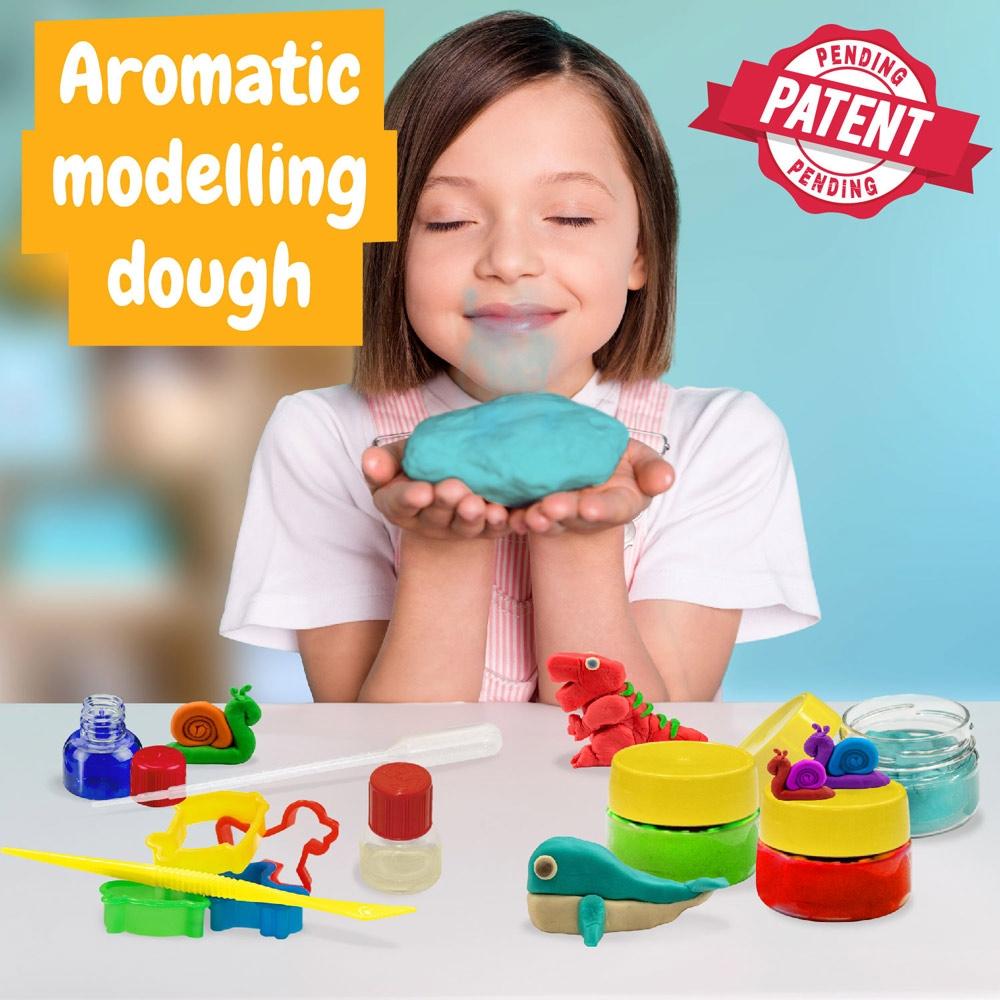 Modeling Dough Factory Kit II. Joc educațional furnizat cu o pungă de cadou pliabilă 190T Negru
