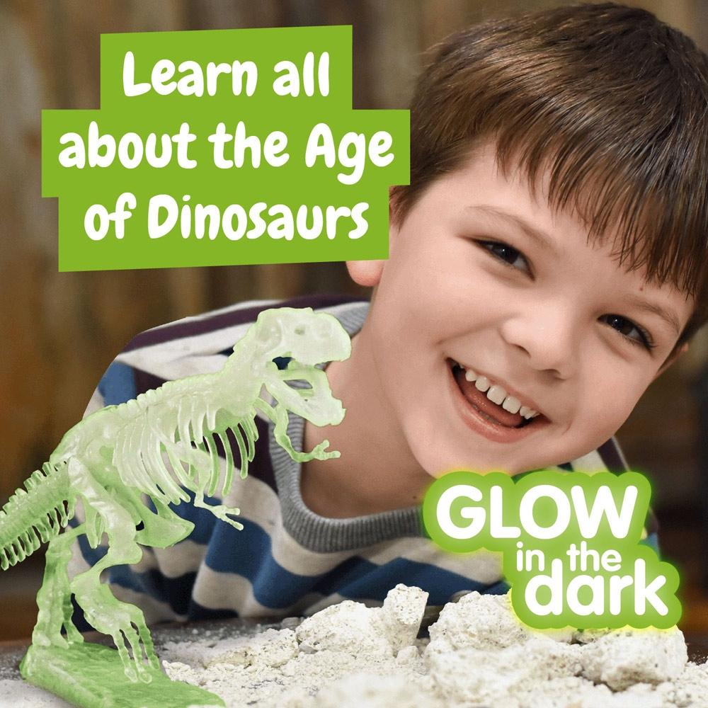 Fossil Excavation Kit III. Joc educațional furnizat cu o pungă cadou din hârtie kraft (115 g/m²) Natural