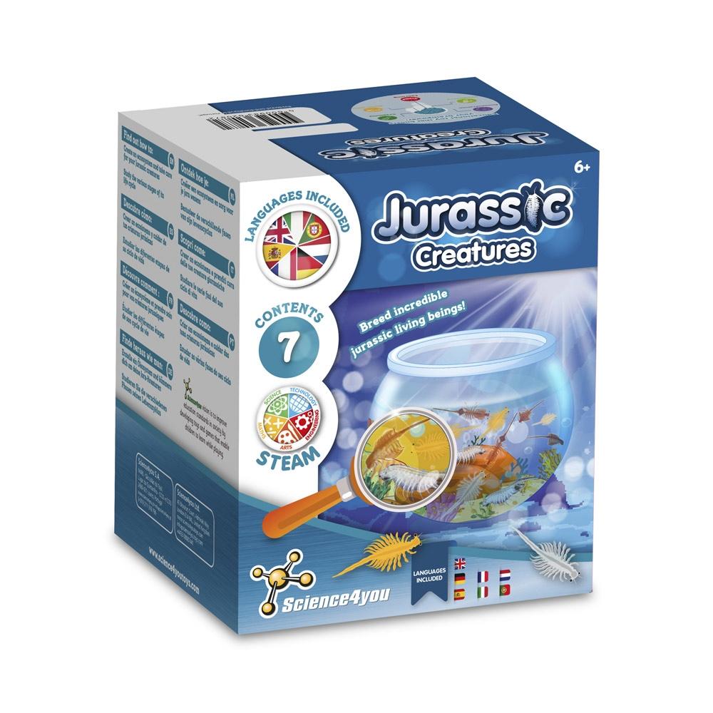 Jurassic Pets Kit II. Joc educațional furnizat cu o pungă cadou din hârtie kraft (115 g/m²) Natural