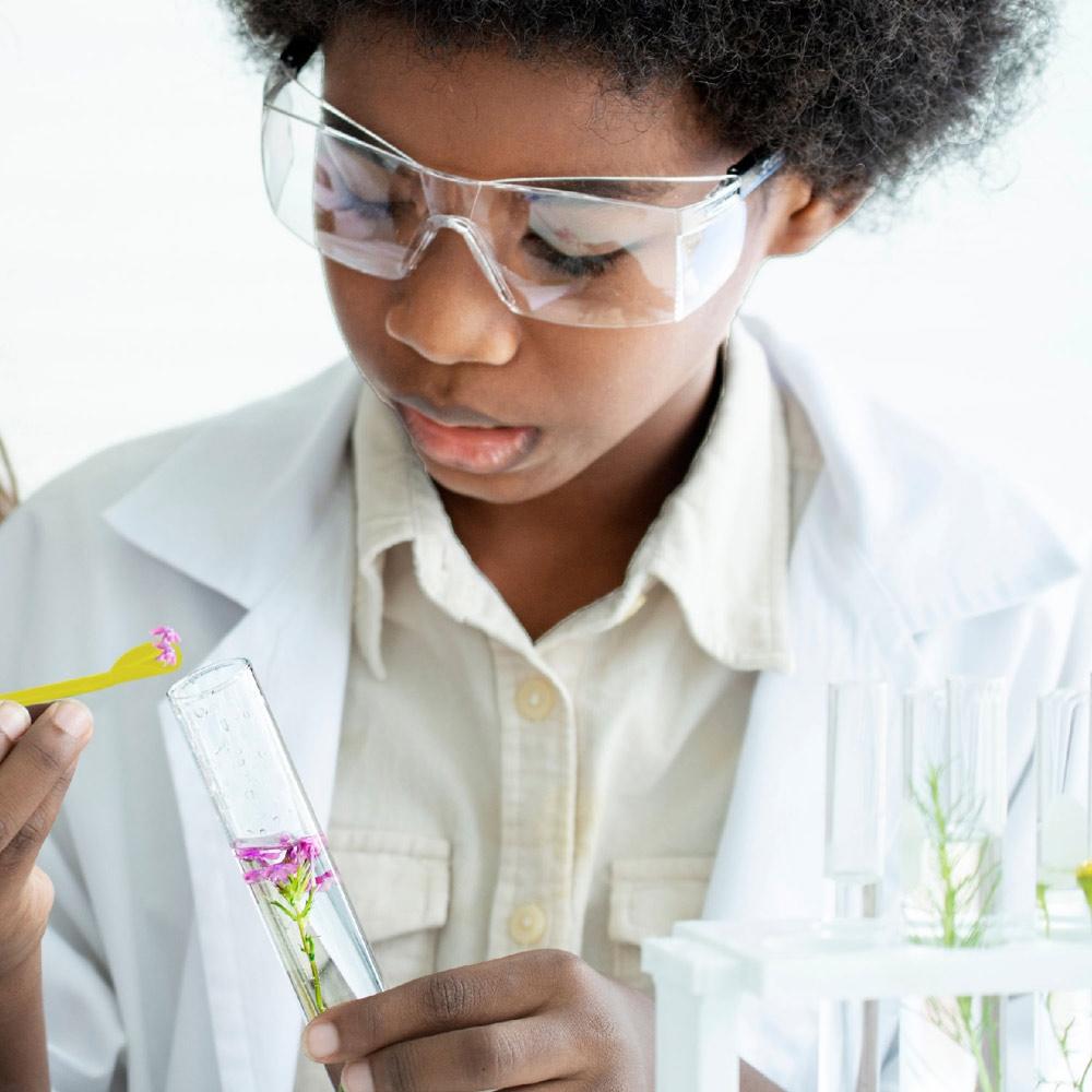 Perfume & Soap Factory Kit II. Joc educațional furnizat cu o pungă cadou din hârtie kraft (90 g/m²) Alb