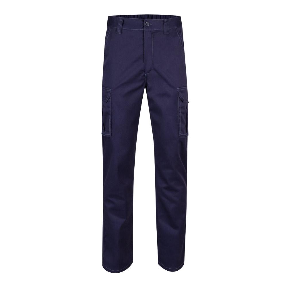 VL PAN. Pantaloni stretch cu buzunare multiple (290 g/m²), din bumbac (46%), EME (38%) și poliester (16%)