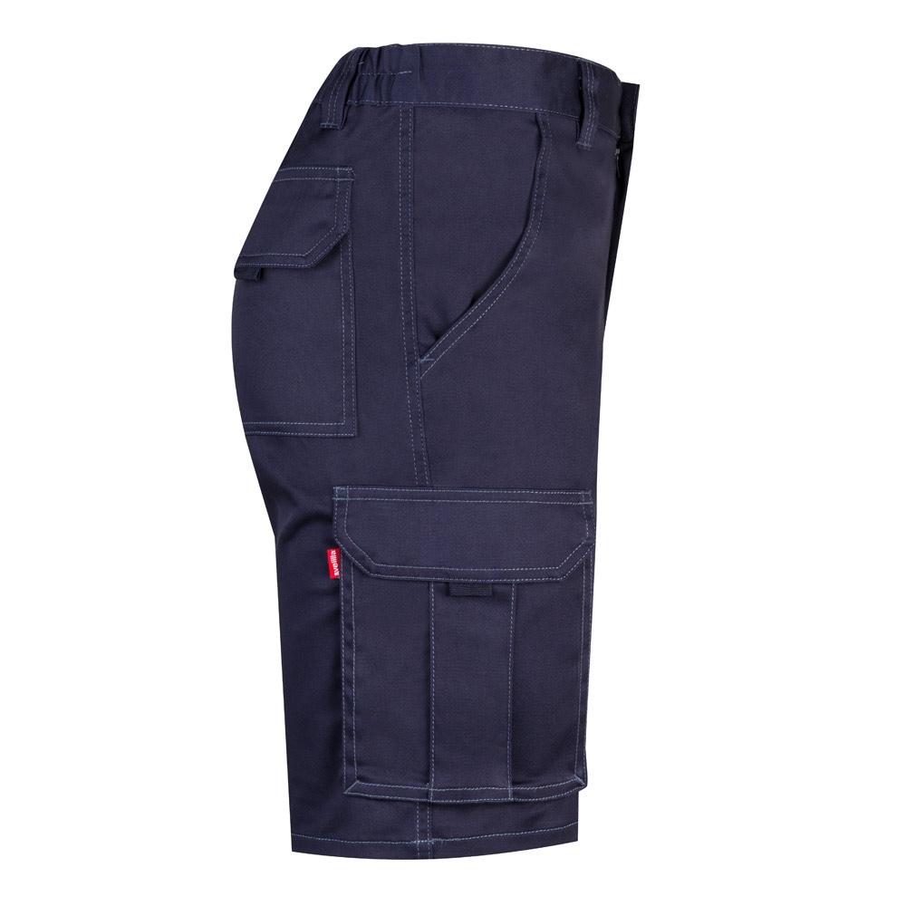 VL HEBE. Bermude elastice cu mai multe buzunare (240g/m²), din bumbac (46%), EME (38%) și poliester (16%) Albastru 46