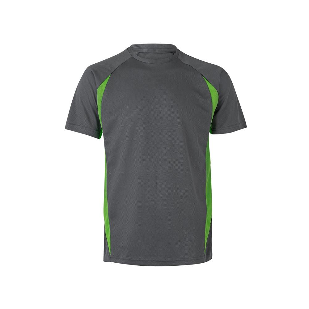 VL SLAYER. Tricou tehnic bicolor bird-eye (160g/m²), din poliester (100%) Gri Verde S