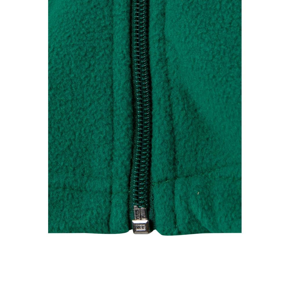 VL EROS. Jachetă fleece în două tonuri (280g/m²), din poliester (100%) Verde Galben XS
