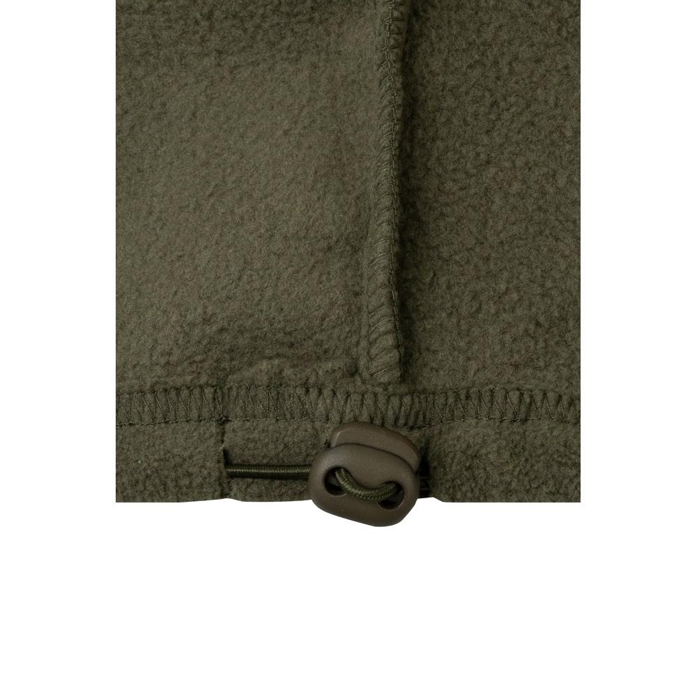 VL EROS. Jachetă fleece în două tonuri (280g/m²), din poliester (100%) Verde armată Galben M