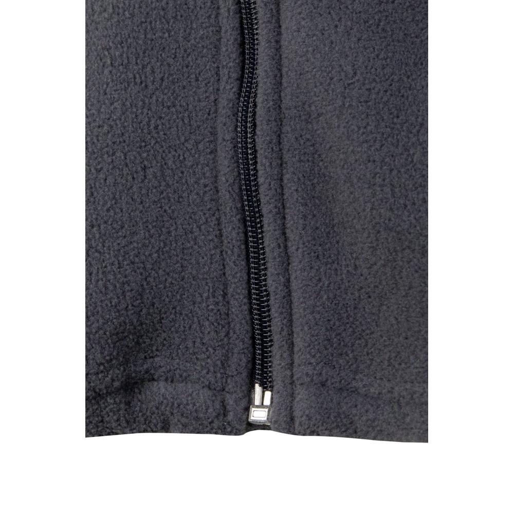 VL EROS LARGE. Jachetă fleece în două tonuri (280g/m²), din poliester (100%) Gri Galben 5XL