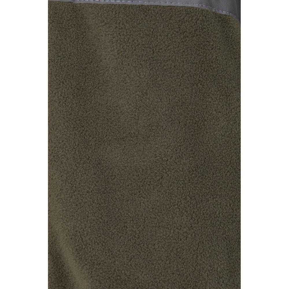 VL EROS LARGE. Jachetă fleece în două tonuri (280g/m²), din poliester (100%) Verde armată Galben 4XL
