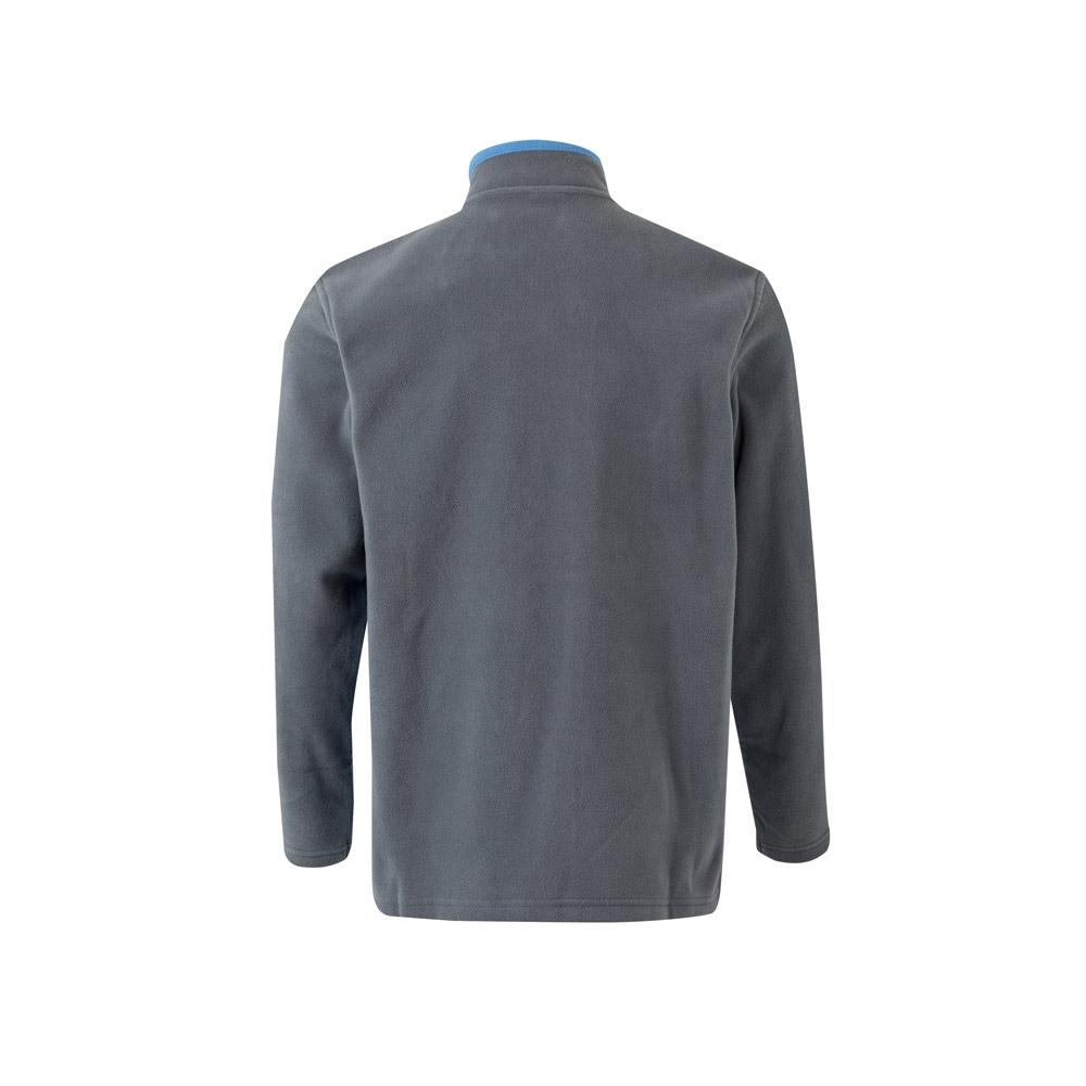 VL GERAS. Jachetă fleece bicoloră (220g/m²) din poliester (100%) Gri Albastru deschis M