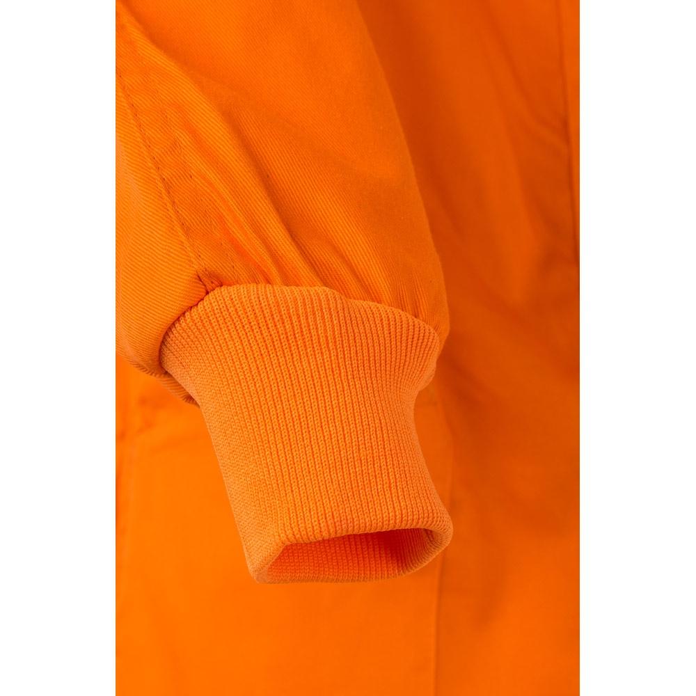VL YAMA. Salopetă din twill (200 g/m²), din bumbac (35%) și poliester (65%) Portocaliu 64