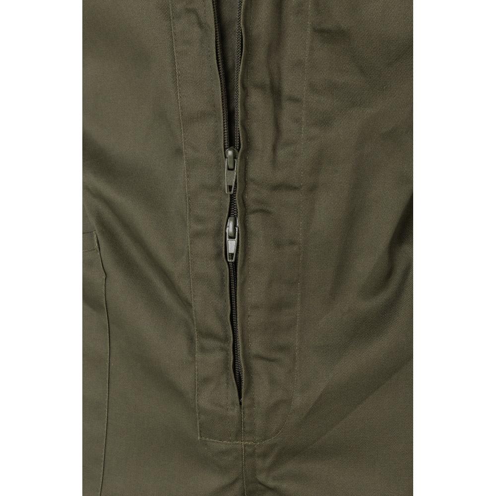 VL YAMA. Salopetă din twill (200 g/m²), din bumbac (35%) și poliester (65%) Verde armată 64