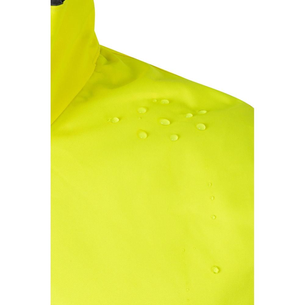 VL THEMIS. Parka bicoloră (190g/m²), din poliester (100%), cu strat PU Gri Galben 3XL