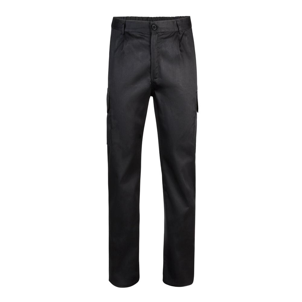 VL MABON. Pantaloni din twill cu mai multe buzunare (200g/m²), din bumbac (35%) și poliester (65%) Negru 34
