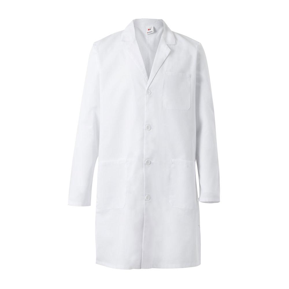 VL OGUN. Bluză din twill (180g/m²), din bumbac (20%) și poliester (80%) Alb L