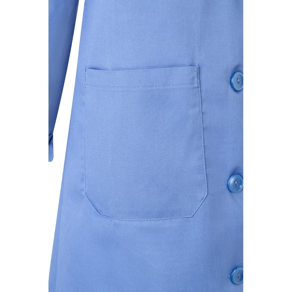 VL RAMA. Halat cu mânecă lungă din twill (175g/m²), din twill de bumbac (35%) și poliester (65%) Albastru pastelat 46