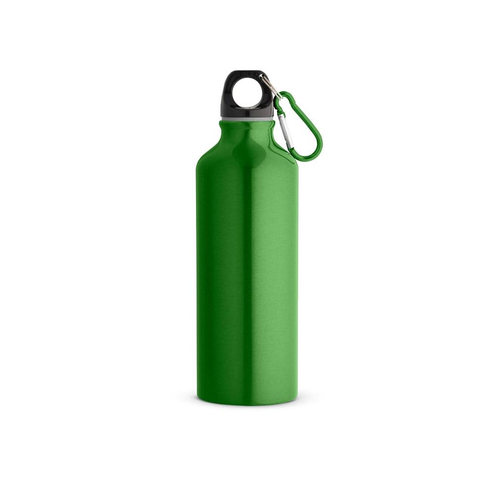 RE-LANDSCAPE M. Sticlă din aluminiu reciclat cu carabină 530 mL Verde deschis