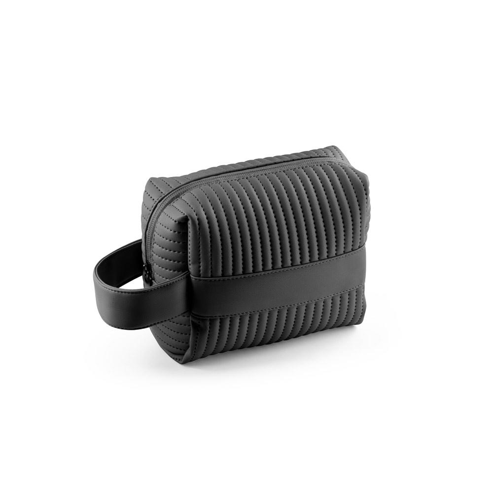 GILI. Geantă de mână din PU (21% PU reciclat și 30% poliester reciclat) Negru