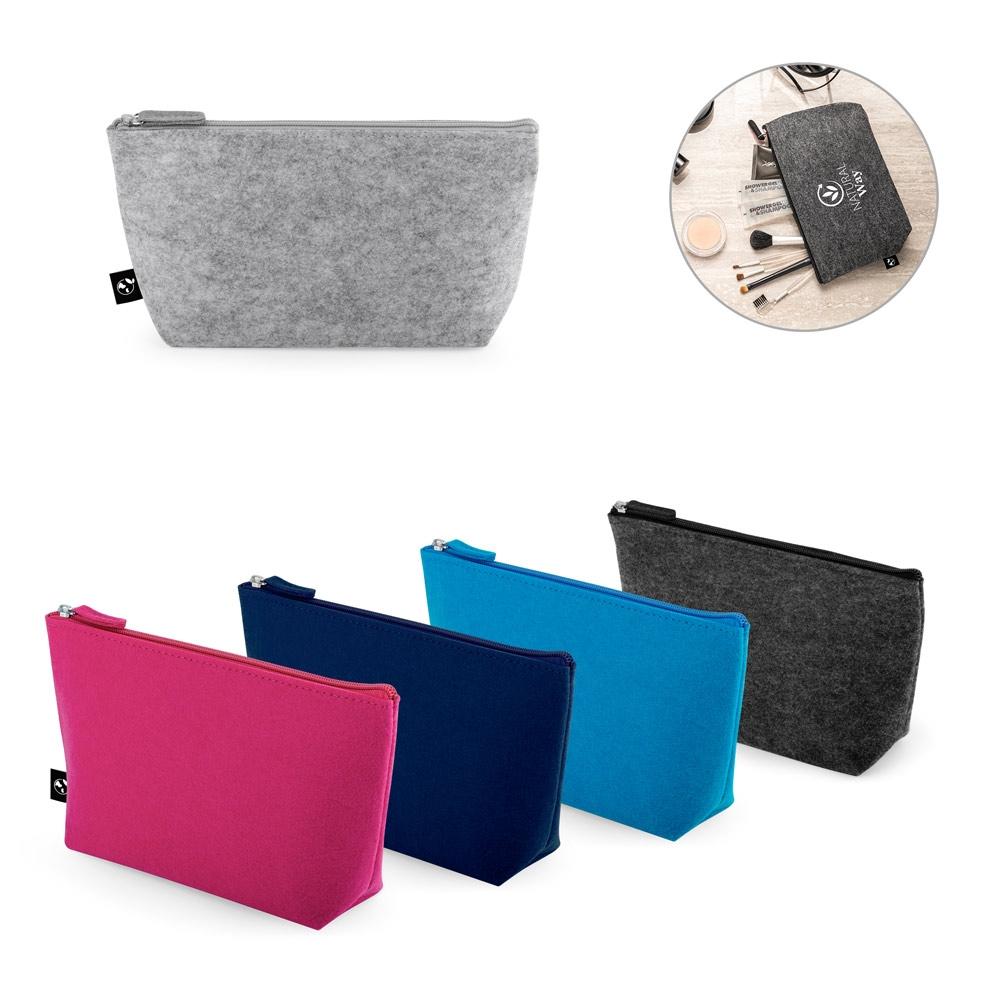 MALLORCA. Geantă multifuncțională confecționată din pâslă reciclată (100% rPET) Albastru