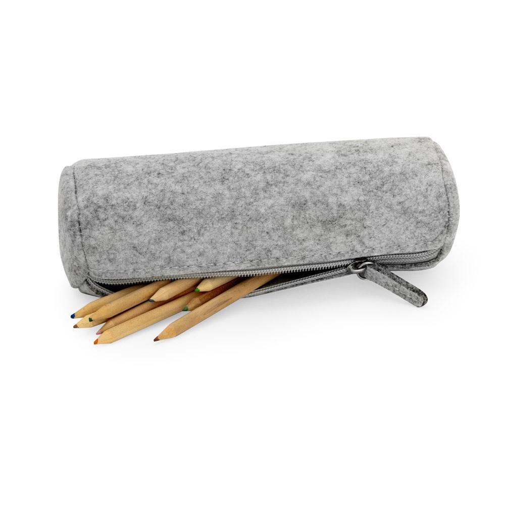 FELPY. Borsetă multifuncțională fabricată din pâslă reciclată (100% rPET) Gri deschis