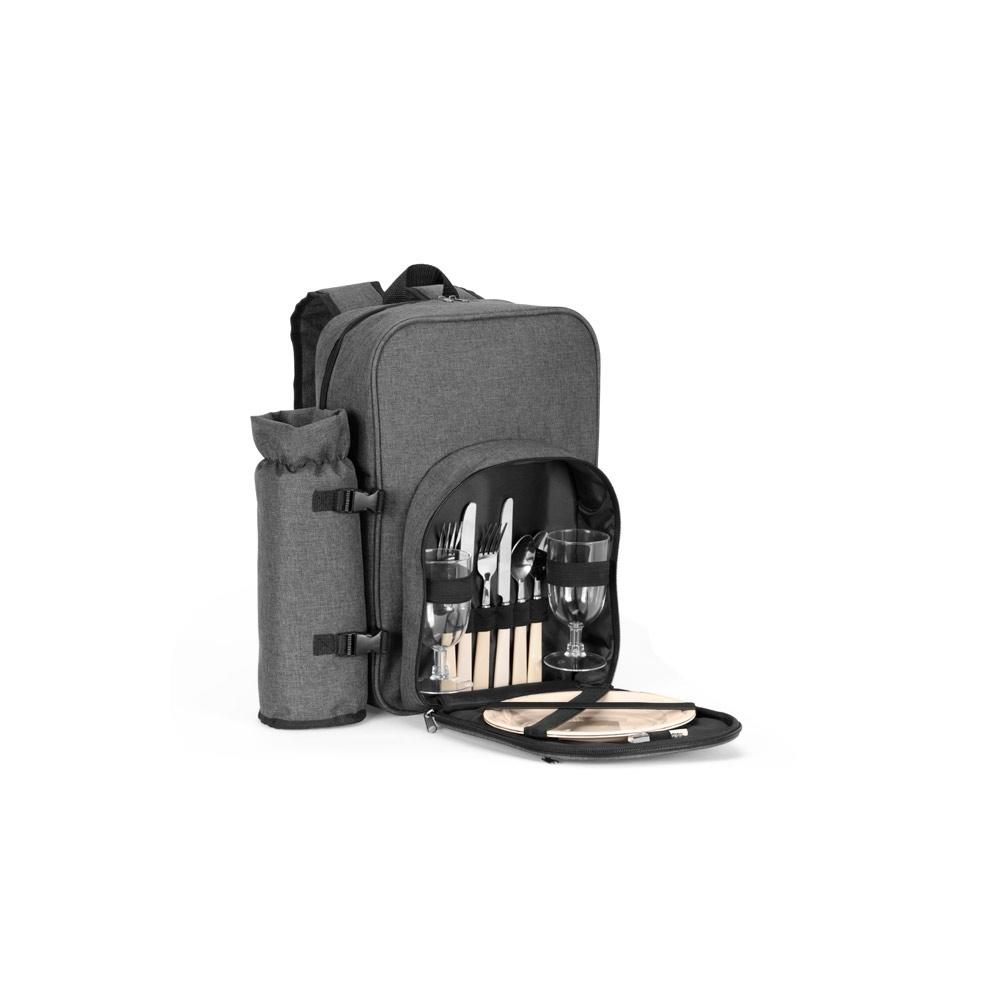 WHITSUNDAY. Rucsac 600D de înaltă densitate din poliester reciclat Picnic Cooler Gri închis