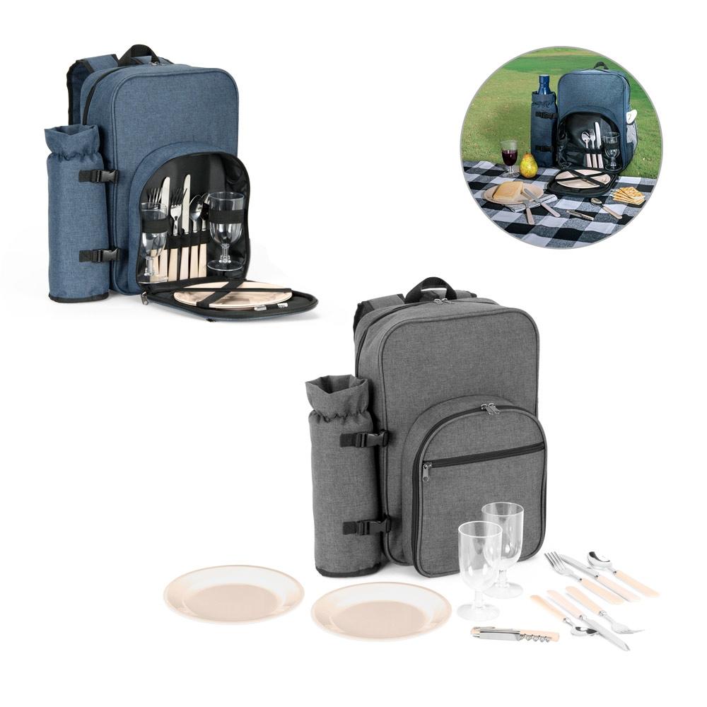 WHITSUNDAY. Rucsac 600D de înaltă densitate din poliester reciclat Picnic Cooler Gri închis