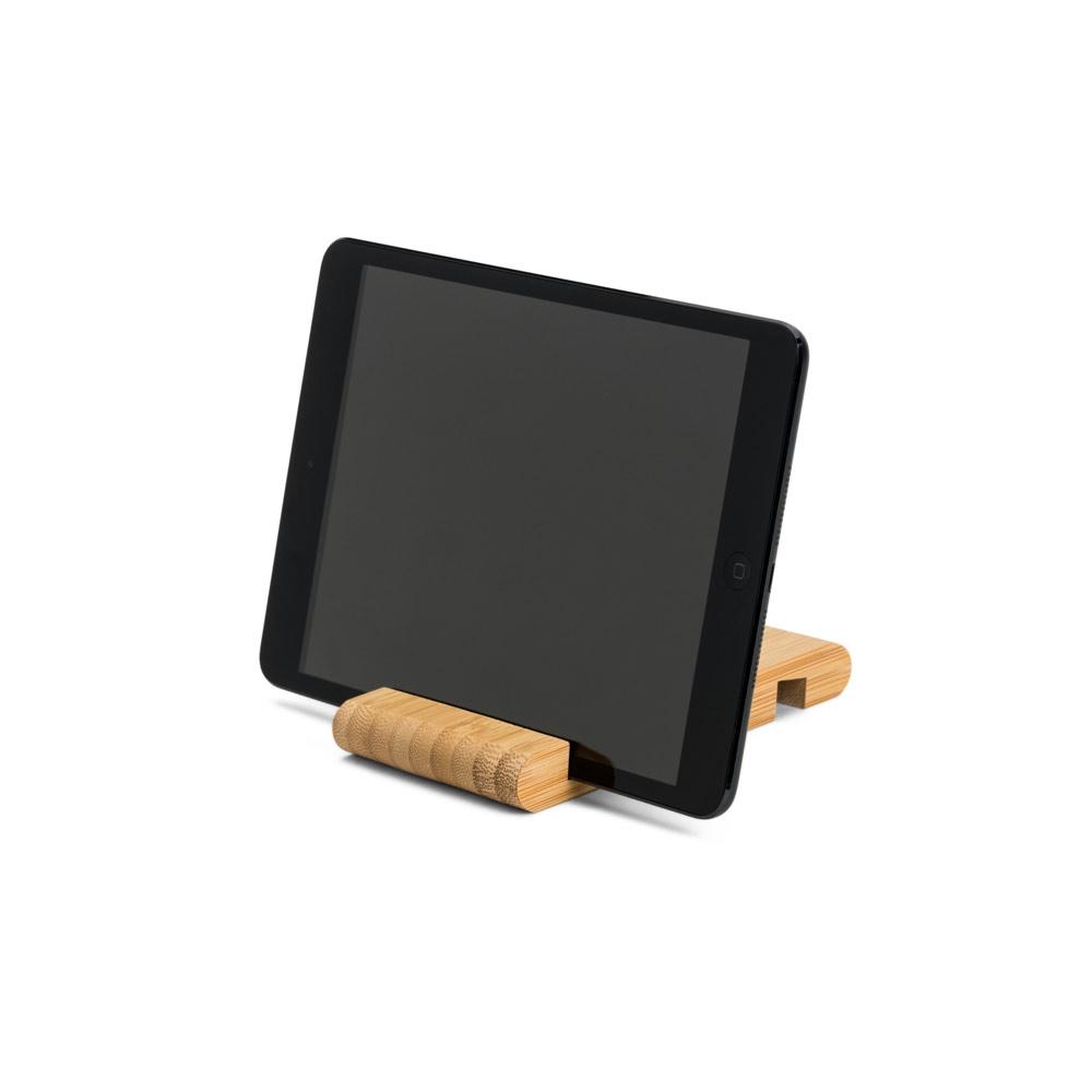 HABER. Suport de telefon mobil din bambus Natural