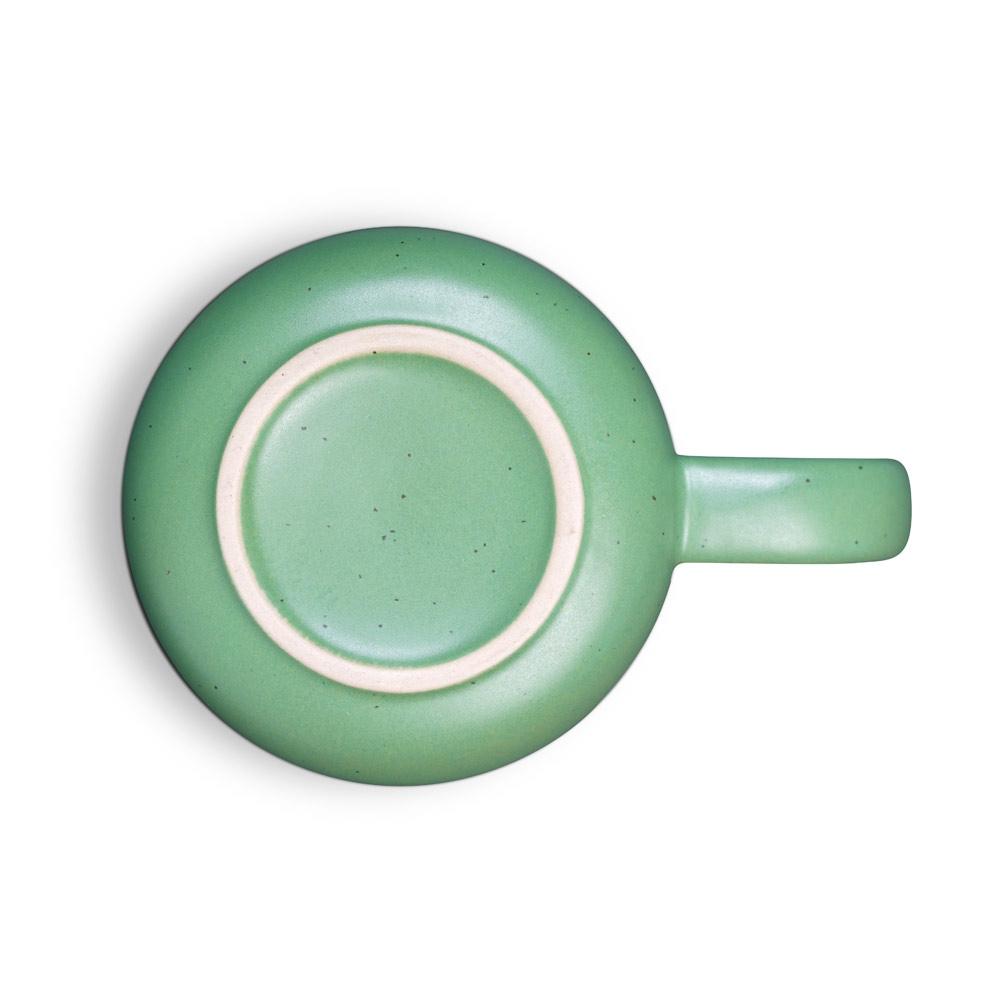 COFFEE CONSTELLATION. Cană de cafea din ceramică 90 ml Verde deschis