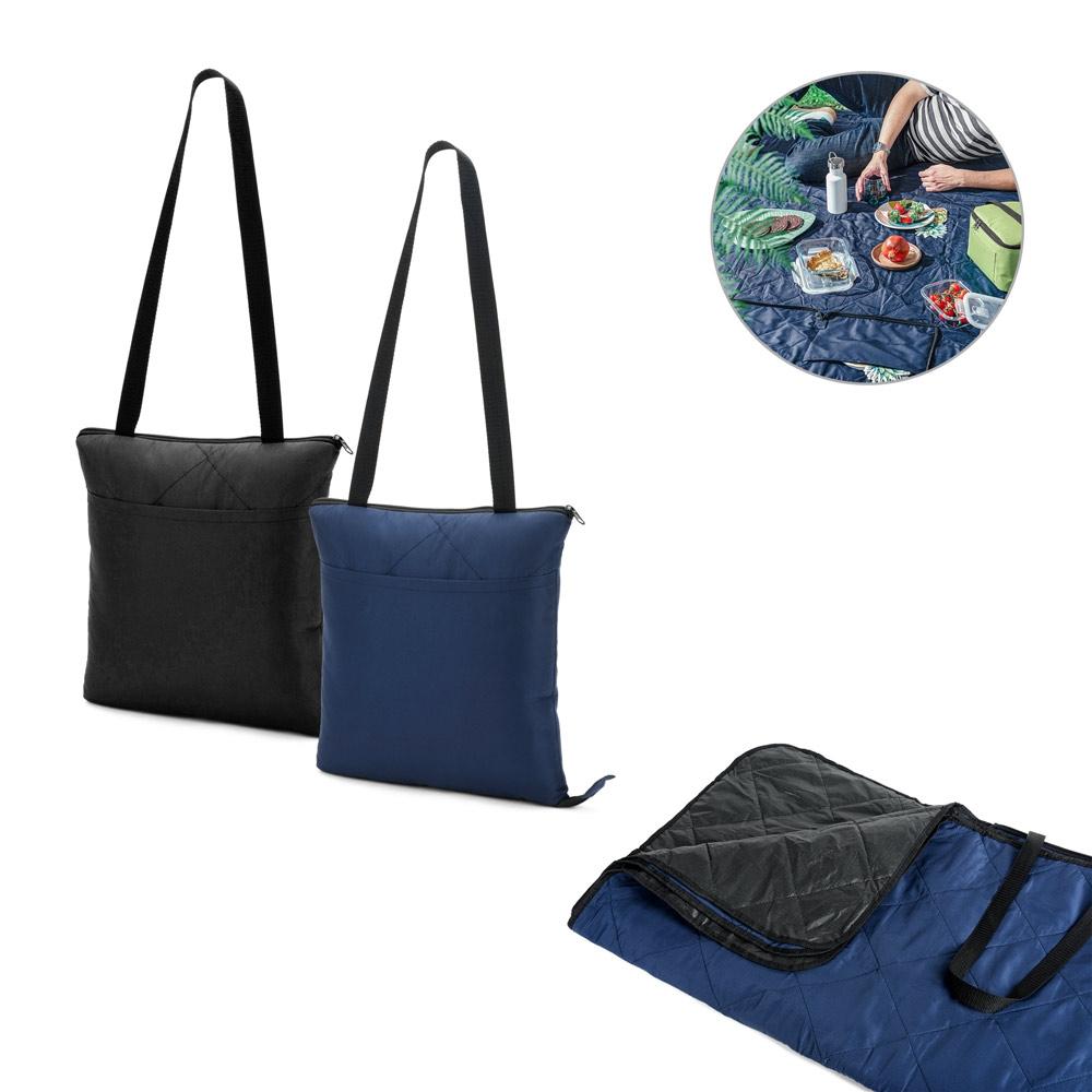 GRADY. Pătură de picnic pliabilă din rPET și PEVA Albastru