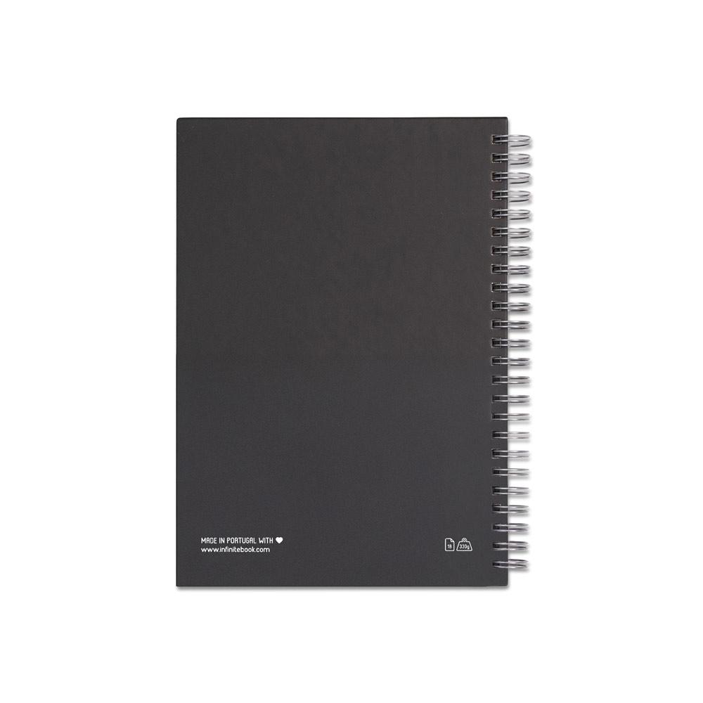 Kit Infinitebook Starter Kit, copertă tare și accesorii curățare Negru